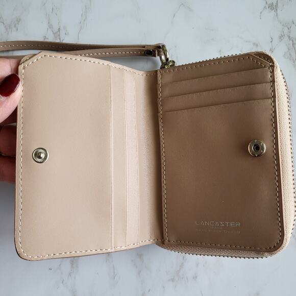 NEW LANCASTER PARIS PM IKON PORTE-MONNAIE WRISTLET WALLET - Picture 12 of 16